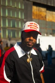 Stay Outta Black Women's Business Snapback (Red color)